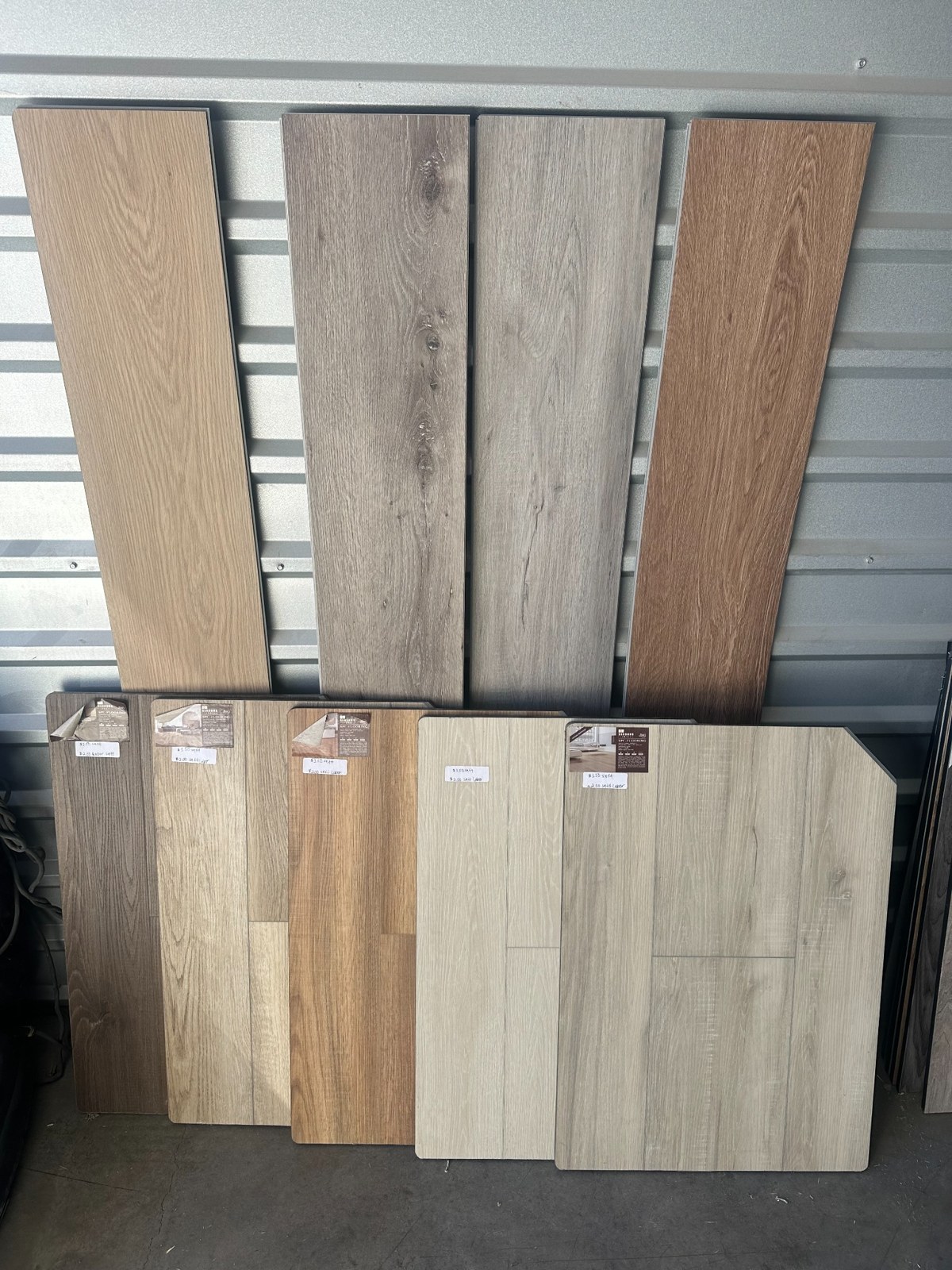 LVP material samples Millennium Carpet LLC